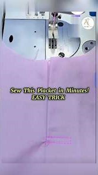 Easy Method of Front Placket| #placket