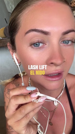 Perfect Lash Lift Before Coron Boat Trip