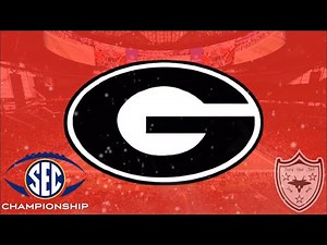 Georgia Bulldogs 2021 SEC Championship Touchdown Horn