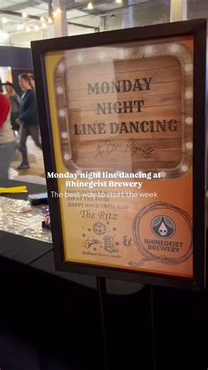 The best way to start the week! 😍 Join me tonight for a line dancing class, swing, and open dancing at @rhinegeisttaproom @rhinegeist 🍻🎉 Class starts at 6:30 Open dancing 7:30 to close! 🫶🏻 Cost $10 Address: 1910 Elm St Cincinnati, OH 45202 United States Let’s dance! 🪩 #linedancing #countrylinedancing #theritzballroom #dancewithbree #cincinnati #nky #swingdance #countryswing #linedancingky #linedancingohio | The Ritz Ballroom Dance Studio