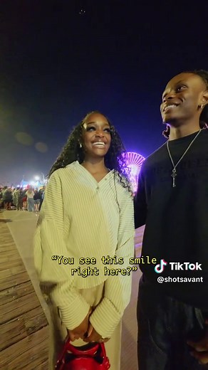 I asked a cute couple what they love about each other!! #cutecouple #stranger #lovestory