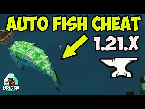 Minecraft AUTOFISH - how to use (Spotlight) (auto fish Cheat Mod Forge)