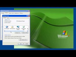 Windows XP Tip: Desktop Icons