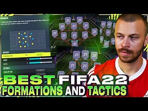 FIFA 22 BEST FORMATIONS & TACTICS in ULTIMATE TEAM! TOP 3 MOST EFFECTIVE FORMATIONS TUTORIAL