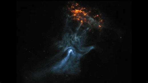 Ghostly "Hand Of God" Revealed In Most Detailed NASA Image Yet