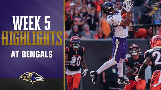 194K views · 4.7K reactions | Watch the Ravens' top plays from their thrilling overtime win in Cincinnati. Tune into Ravens vs. Commanders at 1PM on CBS! | Baltimore Ravens | Facebook