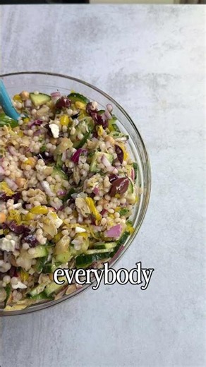 MEDITERRANEAN PASTA SALAD #mediterranean #pastasalad #mediterraneansalad #summersalad #krollskorner