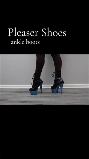 Pleaser Platform Ankle Boots #stilettos