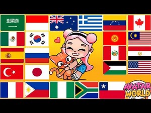 Avatar World in Different Countries ♥️Pt2 | Avatar World | Pazu