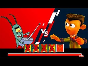 Super Brawl 2 X Reef Rumble Tournament - Plankton vs Five Strongest Opponents