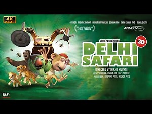 Delhi Safari Full Movie (2012) Comedy Animation Movie In Hindi | Best Cartoon Movie | दिल्ली सफारी