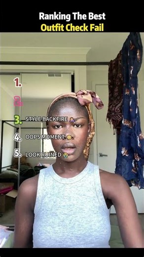 Ranking The Best Outfit Check Fail