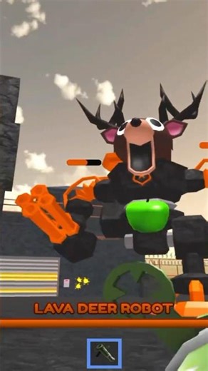 ATTACK LAVA DEER ROBOT! VAMPIRE DEER'S PRISON RUN! OBBY GAMEPLAY #Roblox