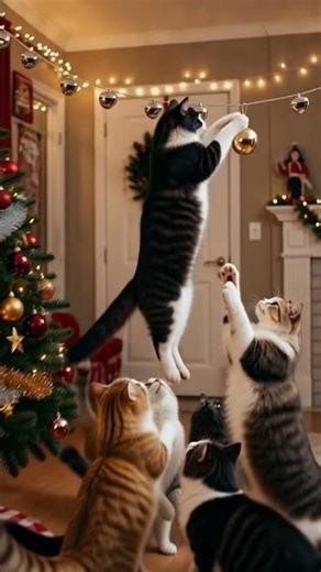 Cute Kitten Christmas Photoshoot 🎄😻 | So Precious Holiday Moments