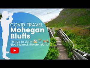Exploring Block Island - Mohegan Bluffs | Things to do in New Shoreham, Rhode Island | Travel Vlog