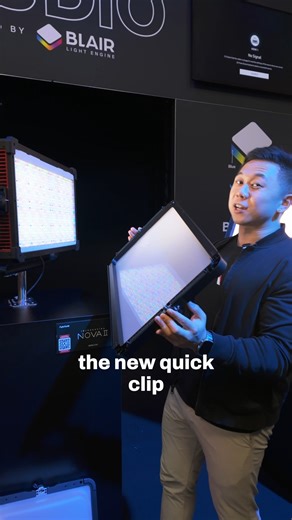 11K views · 141 reactions | Clunky drop-in modifiers are history, at least in the NOVA II family! Join Aputure’s Brandon Le for a quick look at NOVA II 2x1’s front loading QuickClip attachment system, alongside the ecosystem of modifiers and rigging accessories for deploying NOVA II 2x1 into any production environment. See QuickClip in action: https://bit.ly/4px022u | Aputure | Facebook