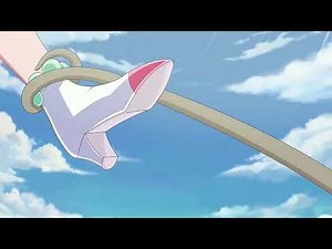ANIME WOMAN BOOTS TENTACLE GRAB 👢