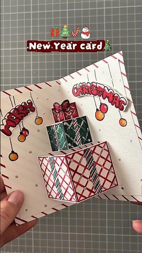 The EASIEST New Year card ever 🎄💕