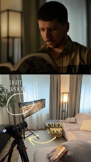 Cinematic Lighting Setups with Only 1 Light - Budget Filmmaking ! #videography #cinematic