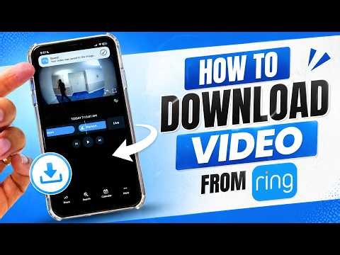 How to Download Video From Ring App - STEP-by-STEP!