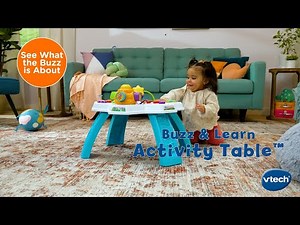 Buzz & Learn Activity Table | Demo Video | VTech Toys®