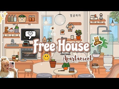 🌼Free House Apartament ✨Toca Boca Ideas Aesthetic [House Design] TocaLifeWorld | Makeover