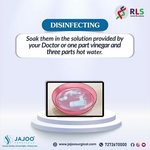 How to Disinfect a Nebulizer | Jajoo Surgical
