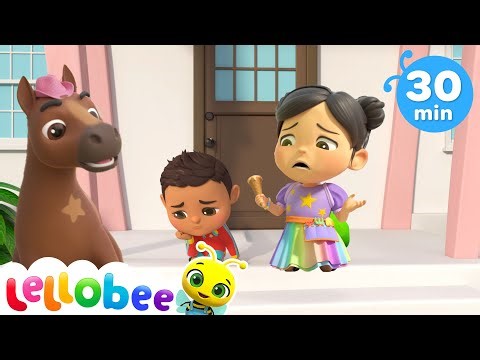 Cheer Up Song for Kids 😊 Helping Friends Feel Better | Lellobee City Farm - Preschool