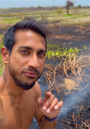 I think the Pitch Lake is on FIREEEEEE!!! Is this just a normal bush fire or something going on with the chemicals? #trini_tiktoks