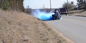6.3K views · 184 reactions | #SummerRiding We just loved this trike. 600hp with a shot of nitrous along with a tranny brake. It makes for good launches and blowing tires off. We can't wait for warmer, dryer weather. | V8 Choppers | Facebook