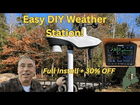Installing the Sainlogic SA6 Plus Weather Station | Setup & Real-World Test (30% OFF Code Inside!)