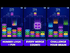 Number Connect: Merge Puzzle Game Mobile Gameplay Android
