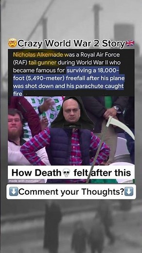 🤯Surviving a 5000m freefall😮 || World War 2 Memes