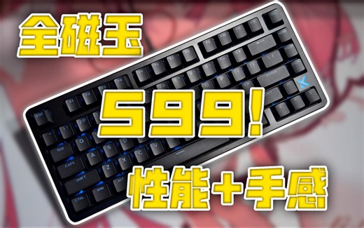 【JAVE】还在卷，手感顶级性能top的磁轴键盘，迈从Zero75详细评测