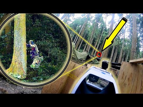 スナイパーの神業 完全な射程距離外からの一発 ISGF