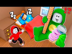 JJ and Mikey Steal Donuts !? (Maizen Roblox)