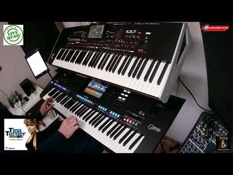 The Very Best Of British Rock Ballads 80-90's🎹Yamaha Genos & Korg Pa4X Live Keyboard Cover By Johnny