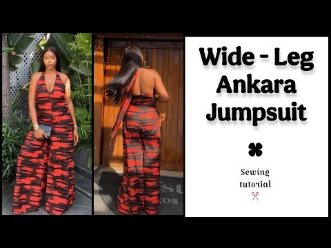 How to Sew a Wide-Leg Jumpsuit | Tutorial for Beginners