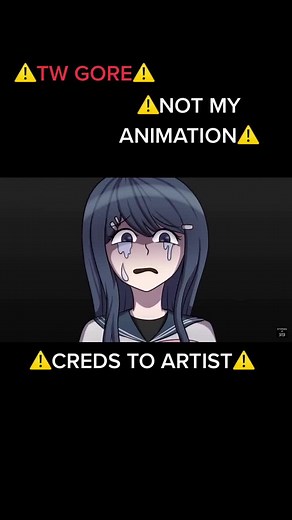 Here’s sayaka maizano’s execution! #danganronpa #foryoupage #danganronparewrites