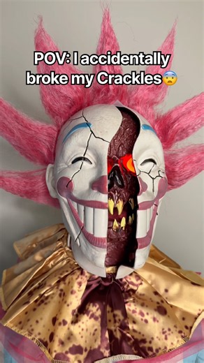 I can’t believe I didn’t see that tape noooo😭🥀🪦 #spirithalloween #fail #animatronic #fnaf