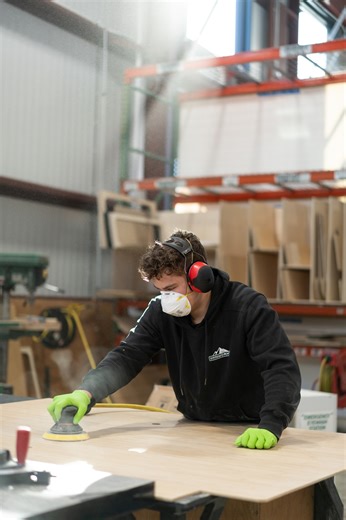 The workshop team is settling into the new facility and back into the van-building rhythm. Feels good to get back to doing what we do best 🛠️ #campervanconversion #sprintervan #vanconversion #vanworks | Vanworks