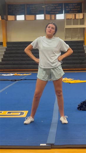 Prek-1 mini cheer dance to soda pop | Harmony Grove Varsity Hornet Cheer