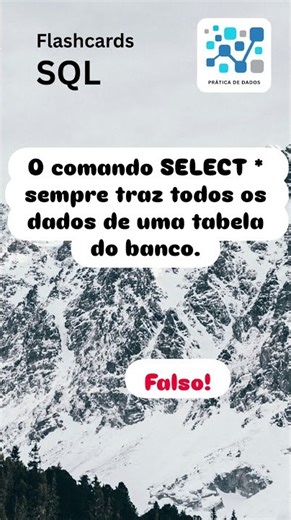 Flashcards SQL - The SELECT * command always retrieves ALL the data from a database table.