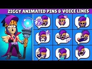Ziggy Animated Pins & Voice Lines