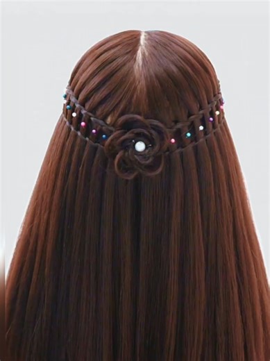 New Waterfall Hairstyle Tutorial