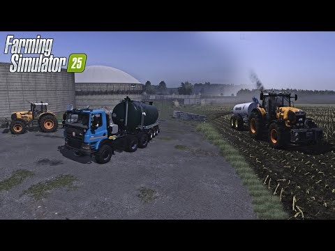 Slurry spreading and Plowing, Realistic Reshade, Claas tractor and Tatra, FS25.
