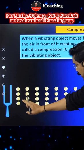 iCoaching on Instagram: "Compression and rarefaction #science #class9 #sound #physics #icoaching"