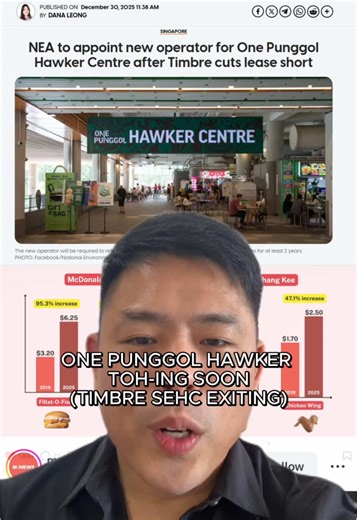 Challenges Facing One Punggol Hawker in 2025