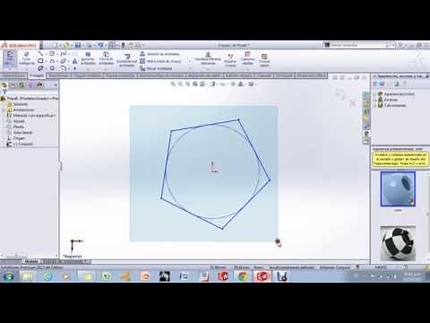 SOLIDWORKS TUTORIAL BASICO 2 ACOTAR FIGURAS GEOMETRICAS