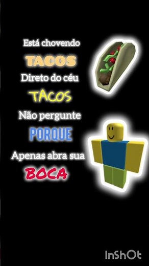 Its raining tacos #roblox